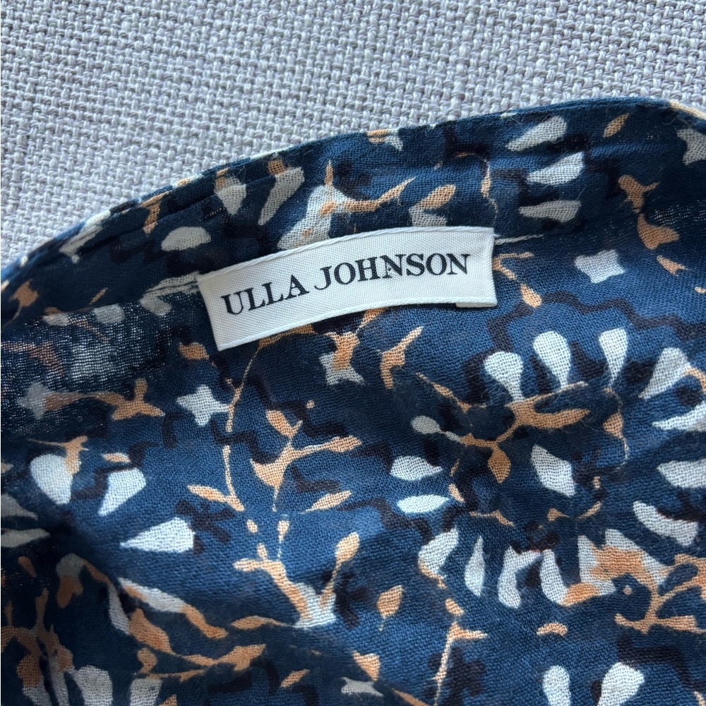 Ulla Johnson Opal Flutter Sleeve Top, 8 - Picture 6 of 9
